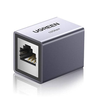 Ugreen NW261 RJ45 10Gbps Ethernet Extender Coupler Silver 15117