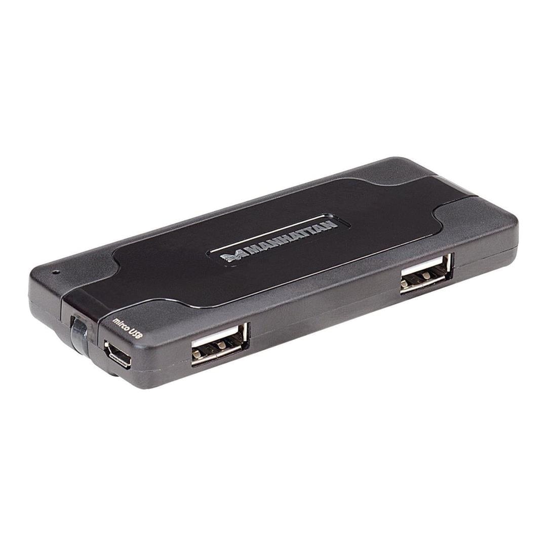 Manhattan 161169 7-port Hi-Speed USB 2.0 Pocket Hub