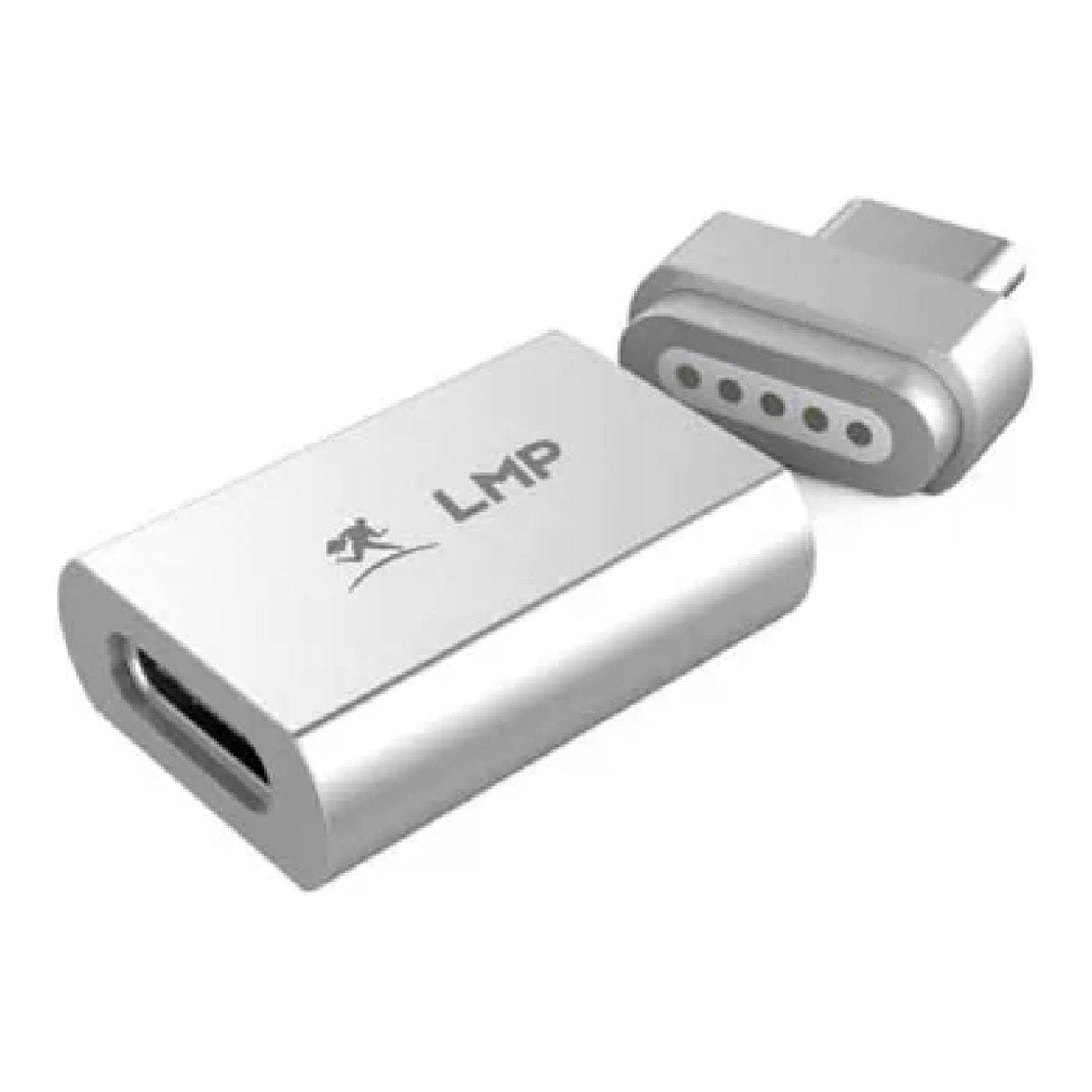 LMP Type-C Male to Female 100W Magnetic Safety Adapter Silver 17086