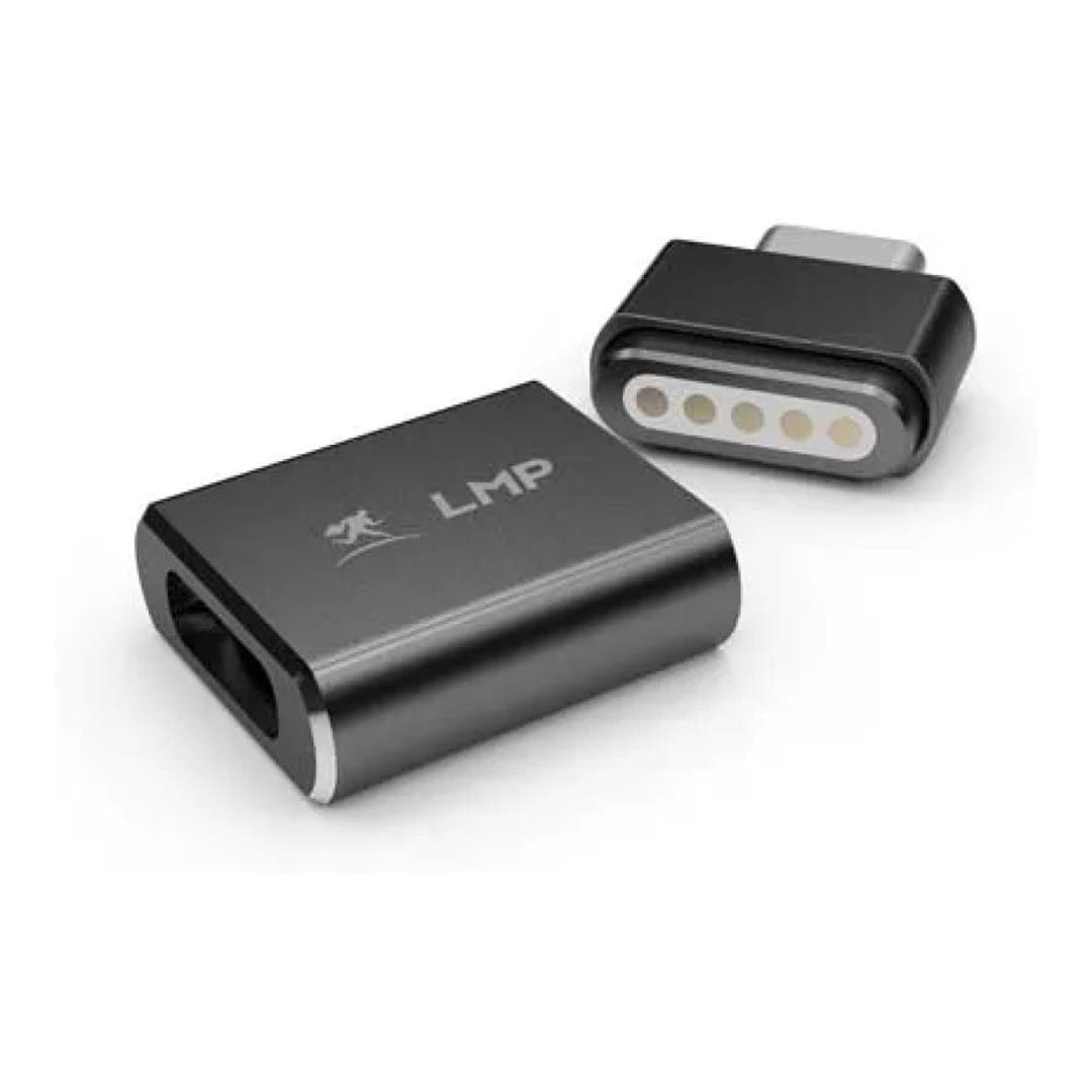 LMP Type-C Male to Female Magnetic Safety Adapter Grey 17219