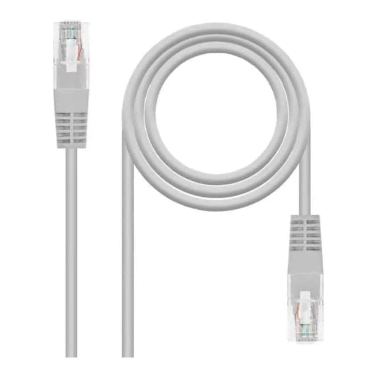 Premium Line 7m CAT5E Moulded Flylead Grey 185110705