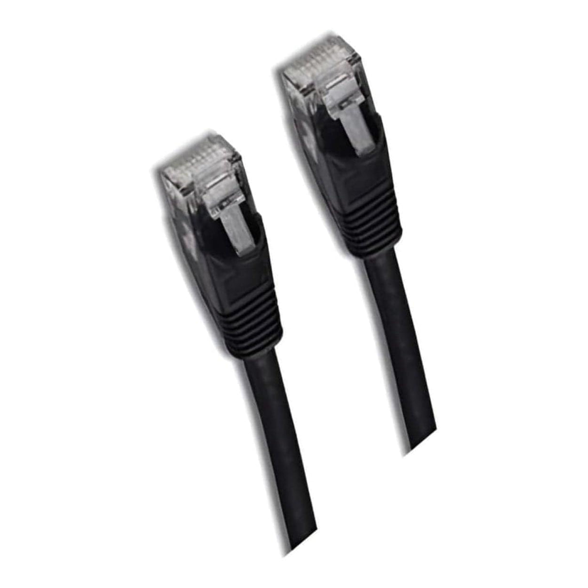 Premium Line 25m CAT6E Moulded Flylead Black 186112502