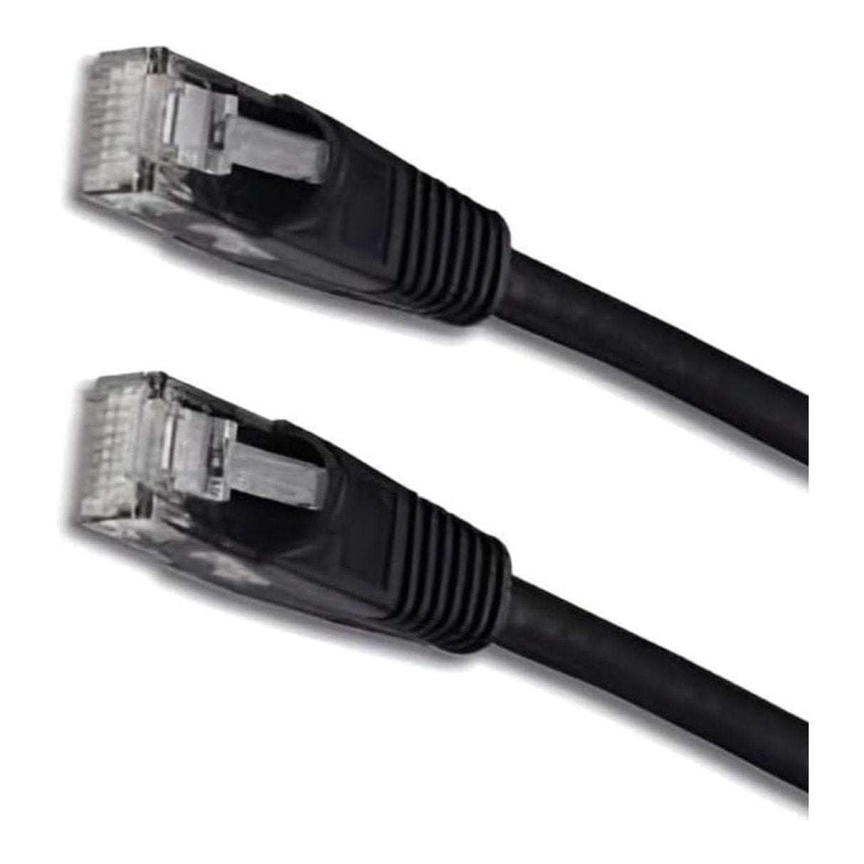 Premium Line 25m CAT6E Moulded Flylead Black 186112502