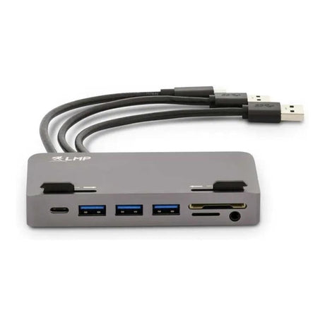 LMP Attach Dock Pro 10-in-1 Type-C Docking Station for iMac Grey 18633