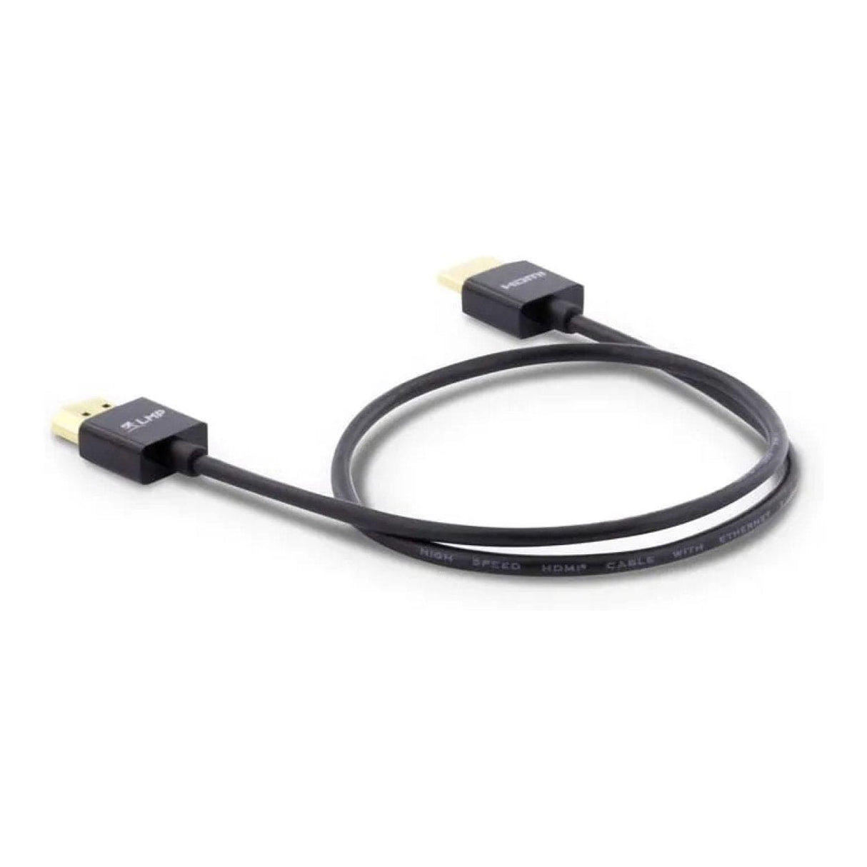 LMP HDMI Male to Male Super Slim Cable 2m Black 18781