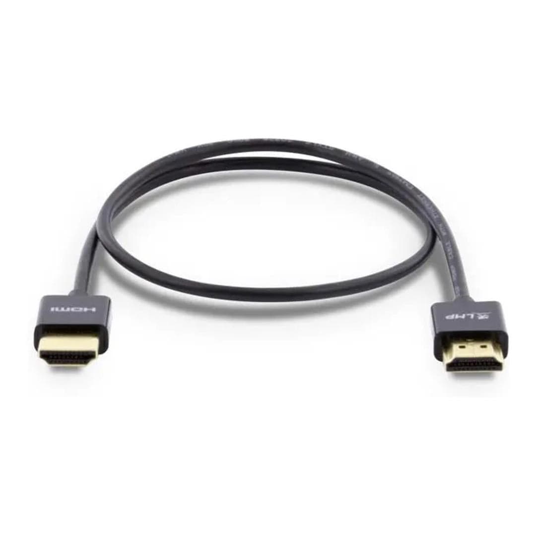 LMP HDMI Male to Male Super Slim Cable 2m Black 18781