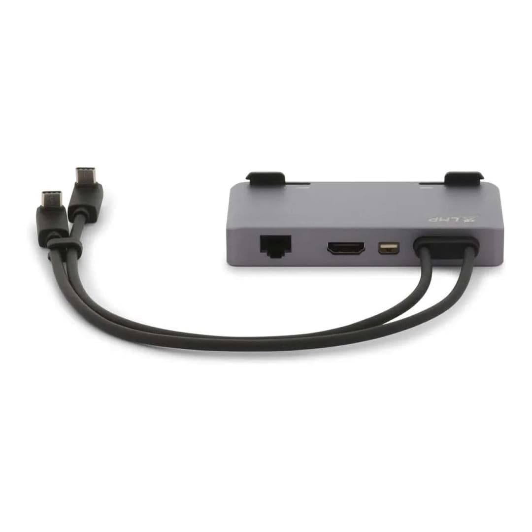 LMP Attach Dock ProStand 4K 7-in-1 Type-C Docking Station Grey 19092