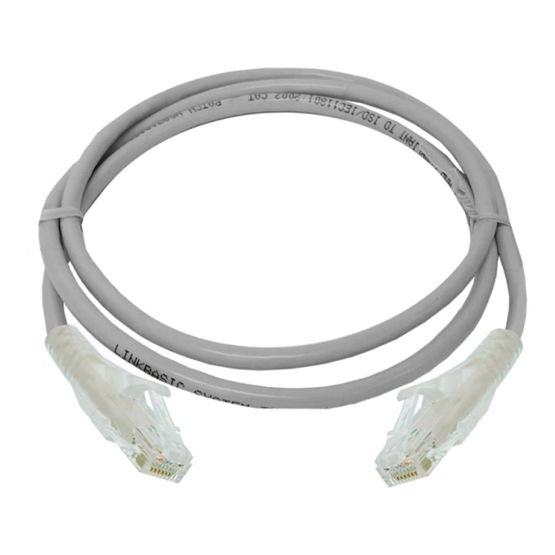 Globalsix CAT6 UTP Patch Cord 1m Grey 1PG6PCC6U1MGYC
