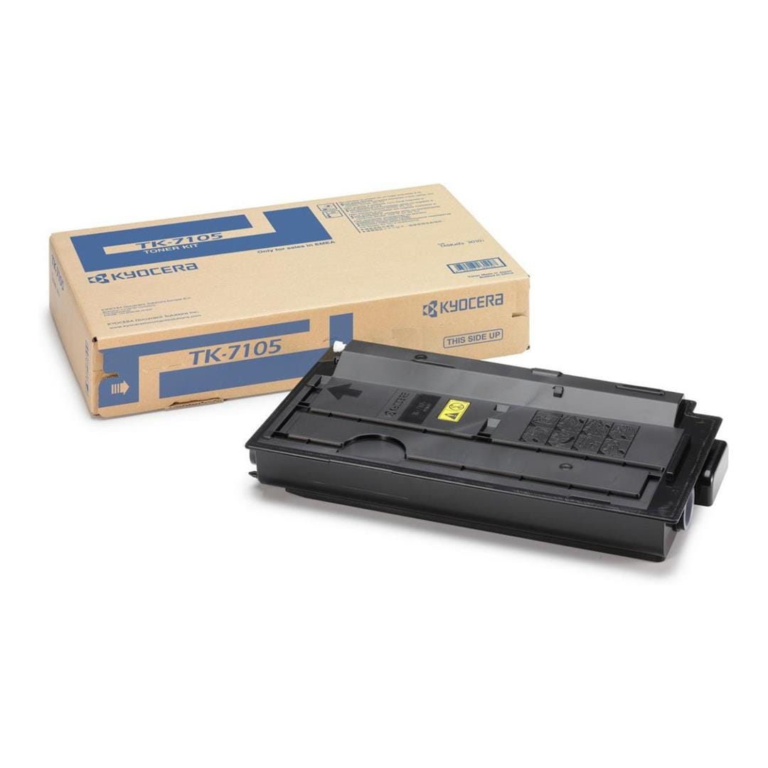 Kyocera TK-7105 Black Toner Cartridge 20,000 pages Original 1T02P80NL0 Single-pack