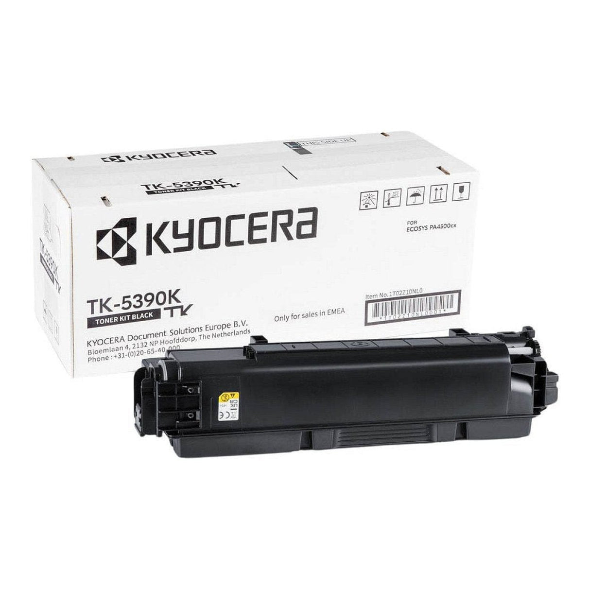Kyocera TK-5390K Black Toner Cartridge 18,000 pages Original 1T02Z10NL0 Single-pack