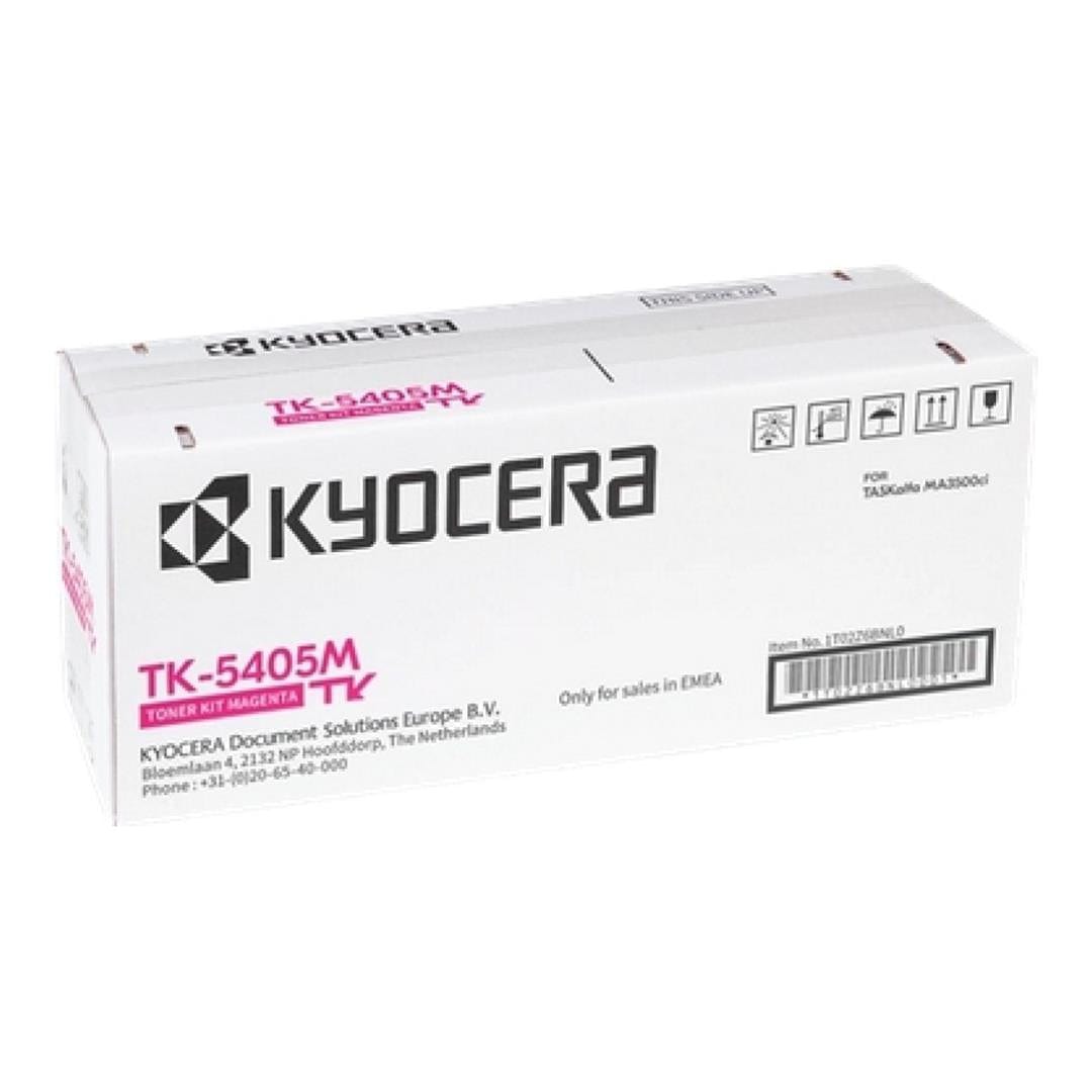 Kyocera TK-5405M Magenta Toner Cartridge 10,000 Pages Original 1T02Z6BNL0 Single-pack