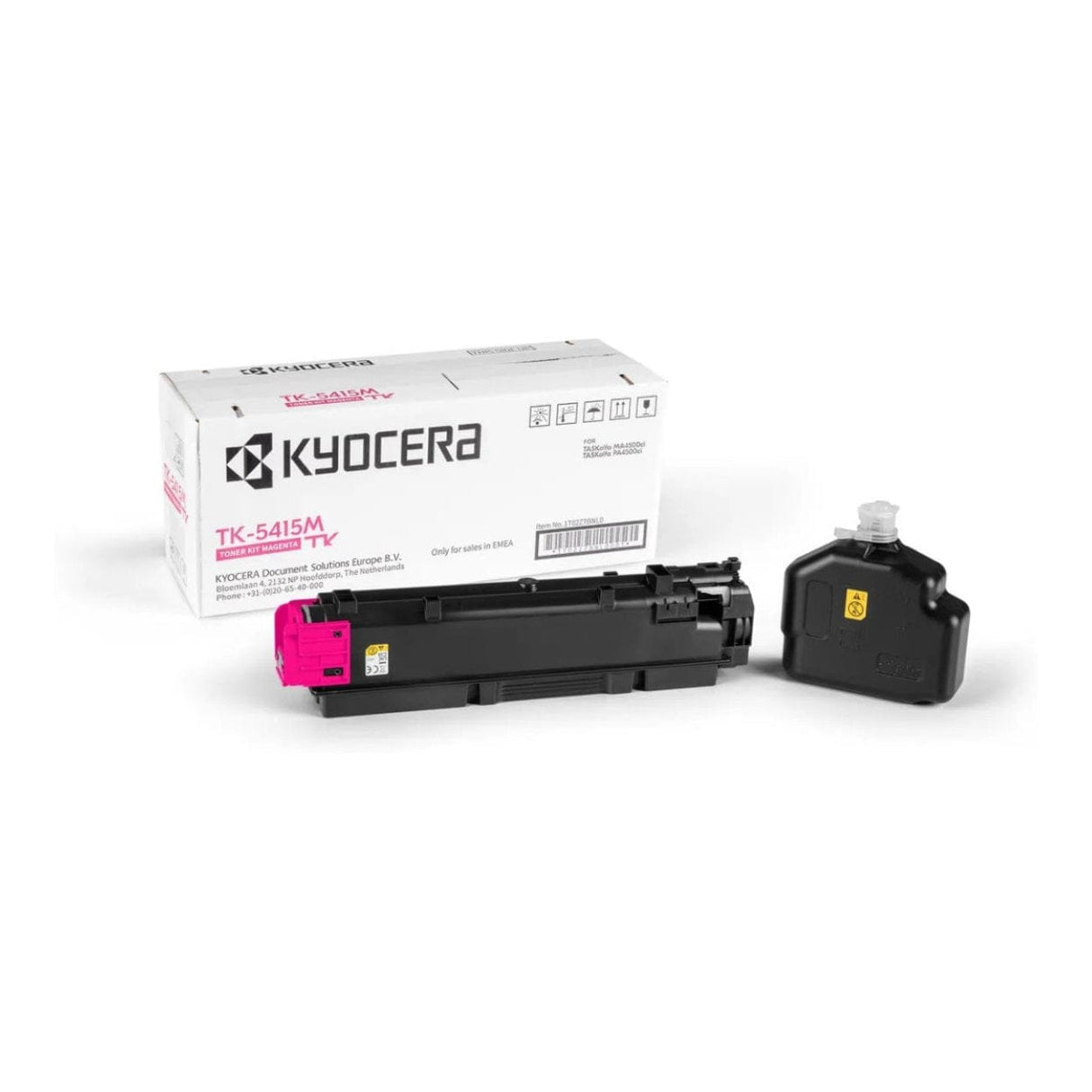 Kyocera TK5415M Magenta Toner Cartridge 13,000 pages Original 1T02Z7BNL0 Single-pack