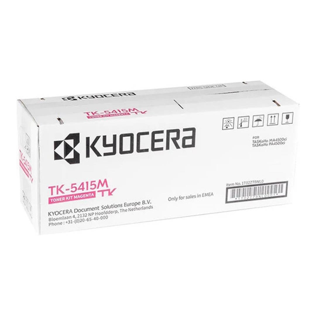 Kyocera TK5415M Magenta Toner Cartridge 13,000 pages Original 1T02Z7BNL0 Single-pack