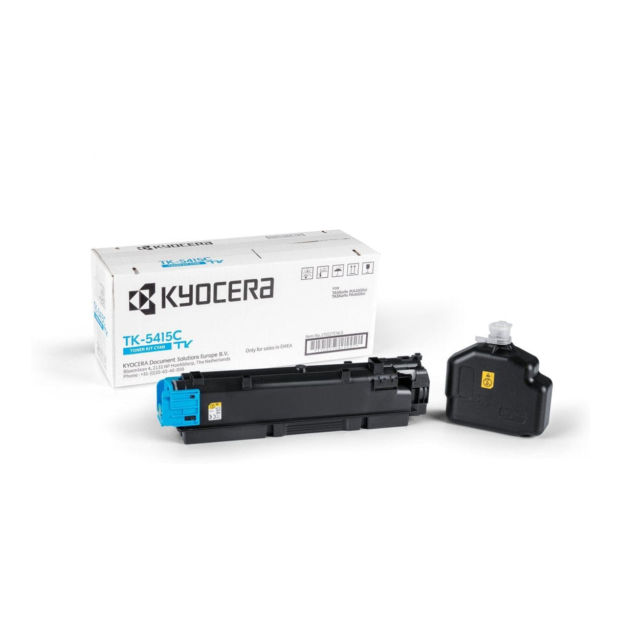 Kyocera TK-5415C Cyan Toner Cartridge 13,000 pages Original 1T02Z7CNL0 Single-pack