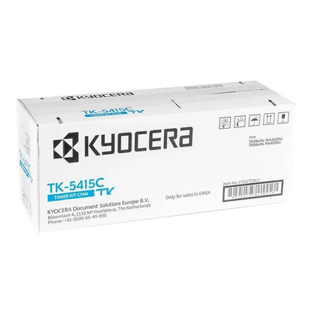 Kyocera TK-5415C Cyan Toner Cartridge 13,000 pages Original 1T02Z7CNL0 Single-pack