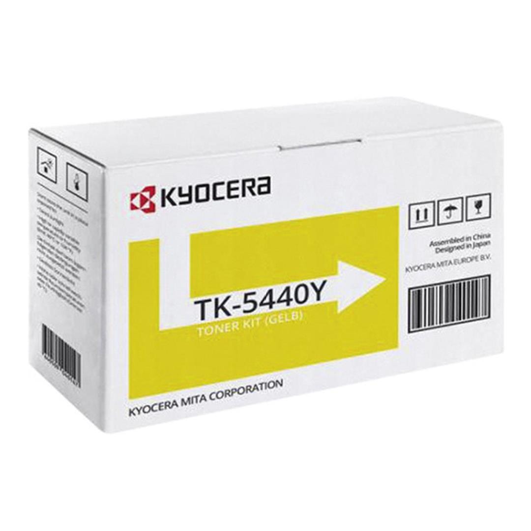 Kyocera TK-5440Y Yellow Toner Cartridge 2,400 Pages Original 1T0C0AANL0 Single-pack