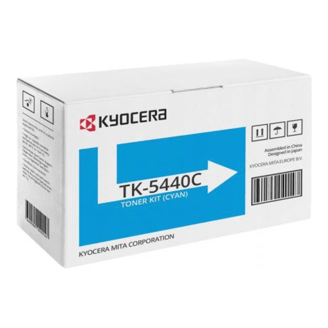 Kyocera TK-5440C Cyan Toner Cartridge 2,400 Pages Original 1T0C0ACNL0 Single-pack