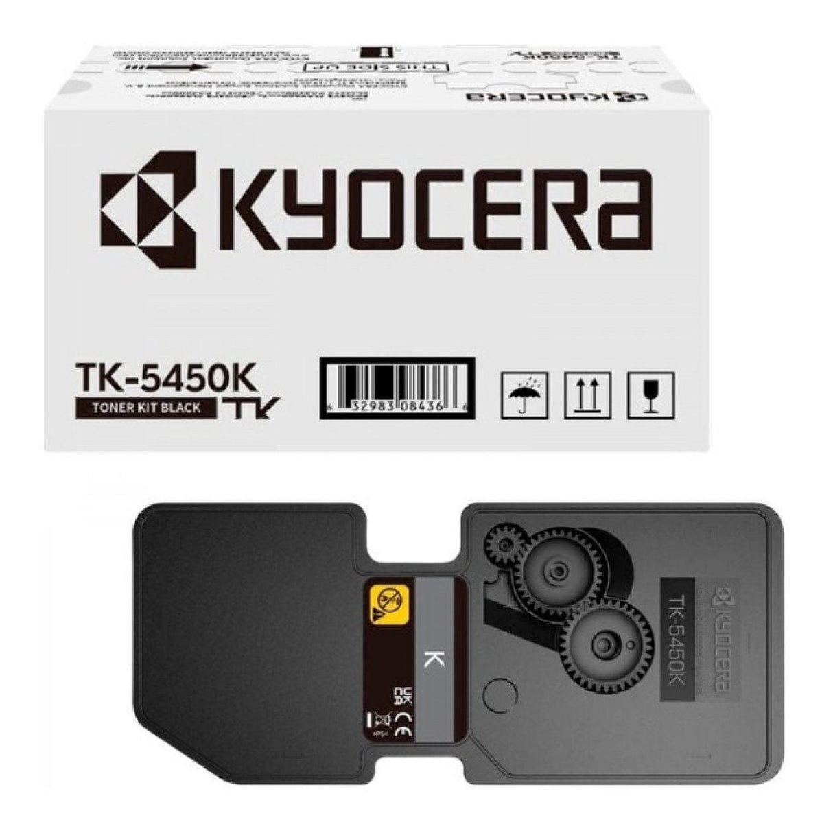 Kyocera TK-5450K Black Toner Cartridge 4,100 pages Original 1T0C0D0NL0 Single-pack