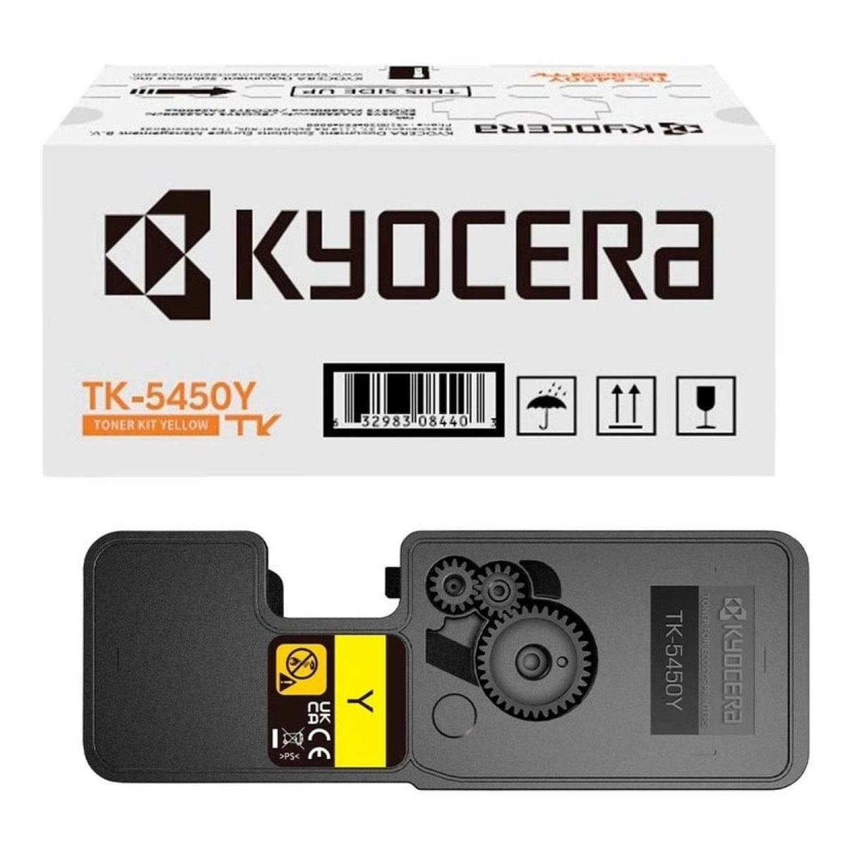 Kyocera TK-5450Y Yellow Toner Cartridge 3,200 pages Original 1T0C0DANL0 Single-pack