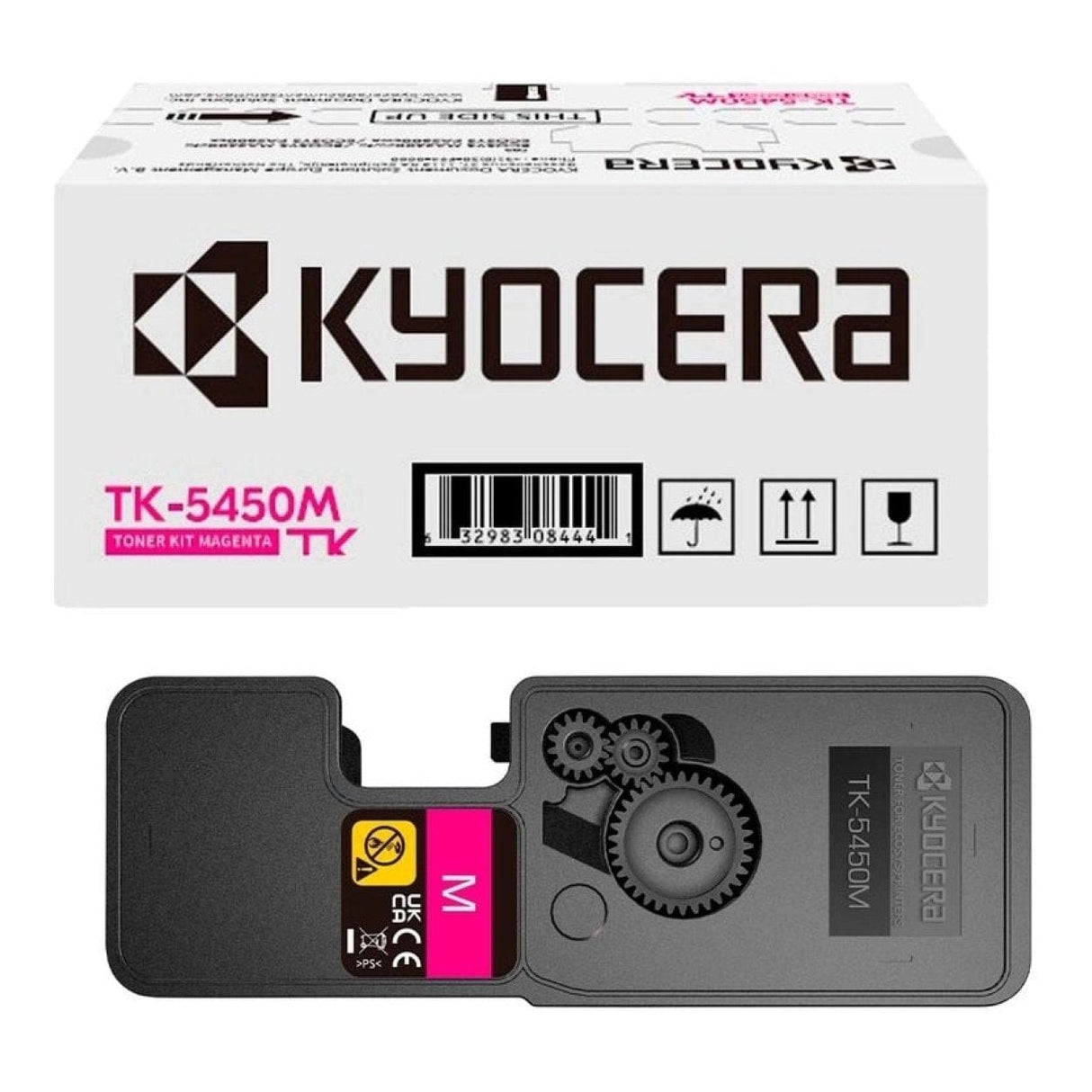Kyocera TK-5450M Magenta Toner Cartridge 3,200 pages Original 1T0C0DBNL0 Single-pack