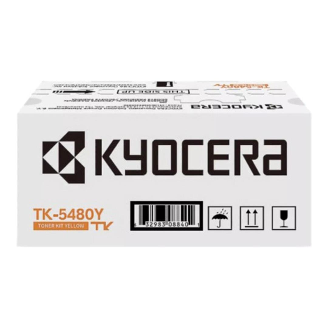 Kyocera TK-5480Y Yellow Toner Cartridge 1,250 pages Original 1T0C22ANL0 Single-pack