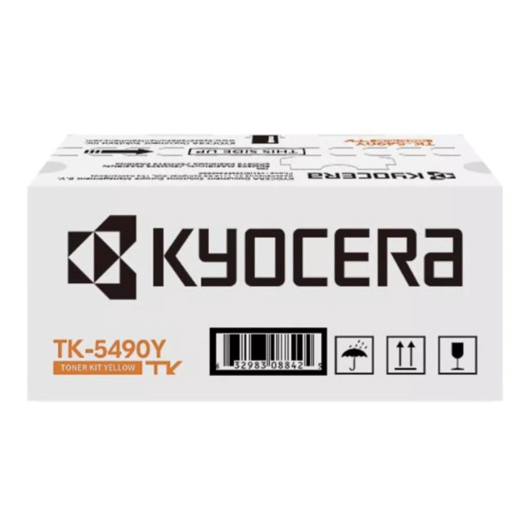 Kyocera TK-5490Y Yellow Toner Cartridge 2,400 pages Original 1T0C22ANL1 Single-pack