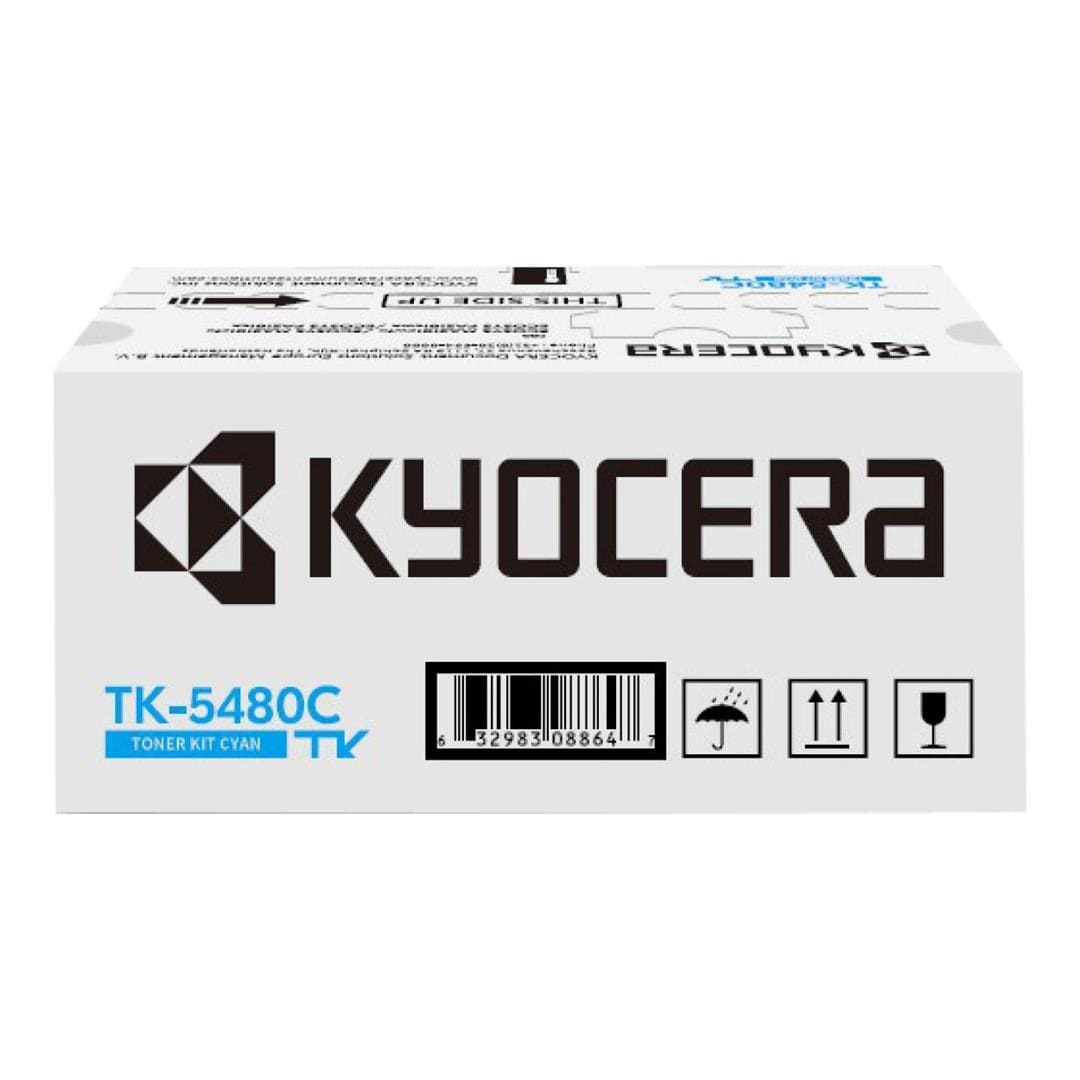 Kyocera TK-5480C Cyan Toner Cartridge 1,250 pages Original 1T0C22CNL0 Single-pack
