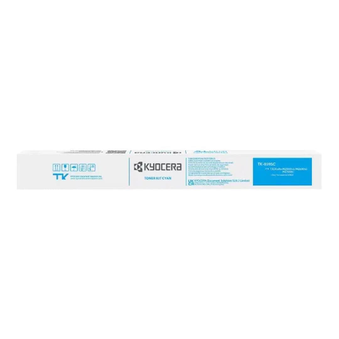 Kyocera TK-8595C Cyan Toner Cartridge 40,000 pages Original 1T0C2GCNL0 Single-pack
