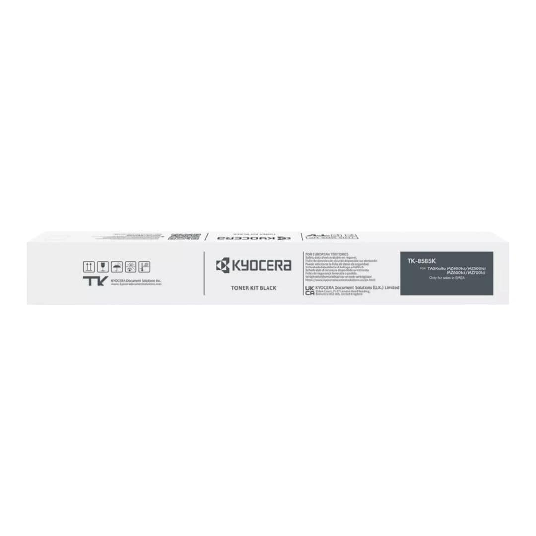 Kyocera TK-8585K Black Toner Cartridge 30,000 pages Original 1T0C2J0NL0 Single-pack