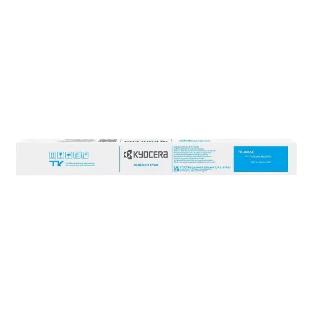 Kyocera TK-8465C Cyan Toner Cartridge 30,000 pages Original 1T0C2LCNL0 Single-pack