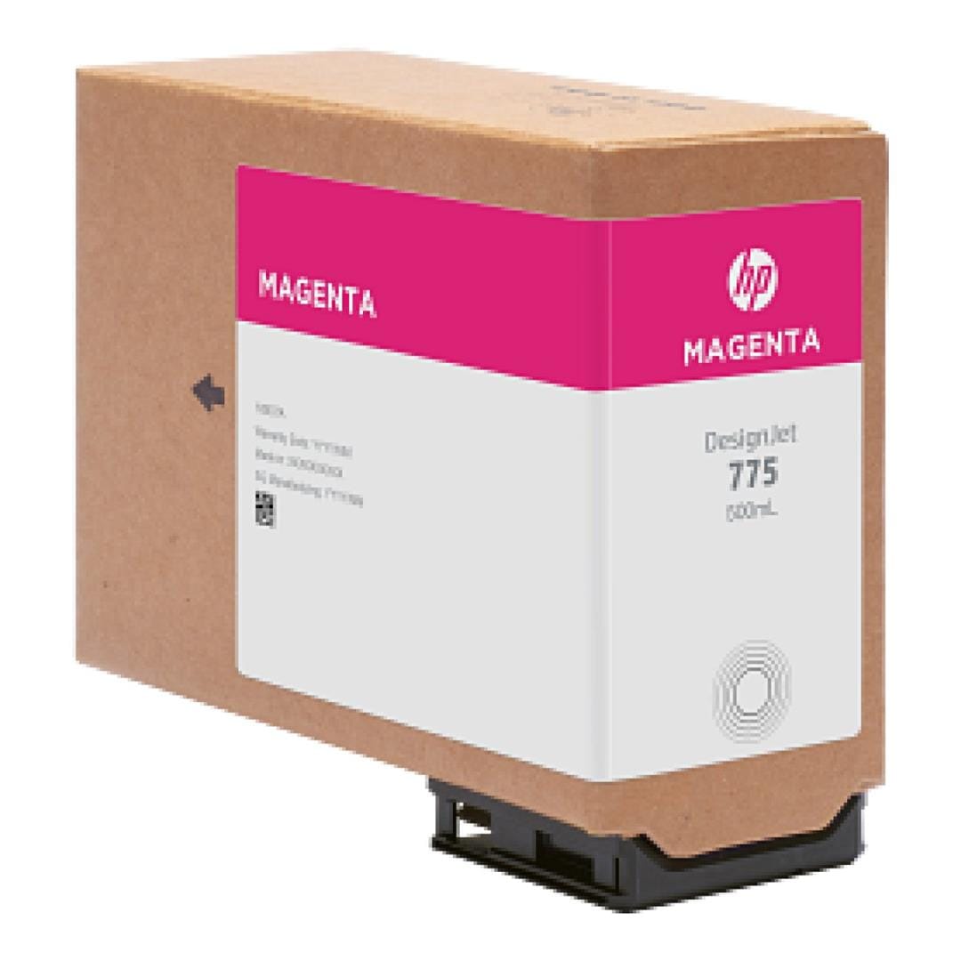 HP 775 DesignJet Chromatic Magenta Standard Yield Ink Cartridge Original 1XB18A Single-pack