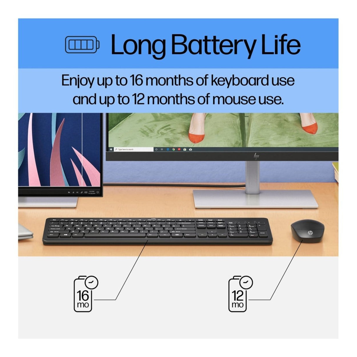 HP 235 Wireless Keyboard and Mouse Combo 1Y4D0UT