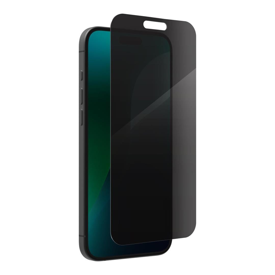 ZAGG Glass Elite Privacy Ultra-Strong Tempered Glass Screen Protector for iPhone 15/16 Plus 200114867