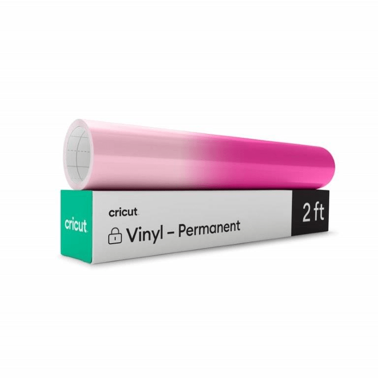 Cricut Permanent Colour Change Vinyl Cold-Activated 30.5x61cm 1-sheet Light Pink to Magenta 2009584