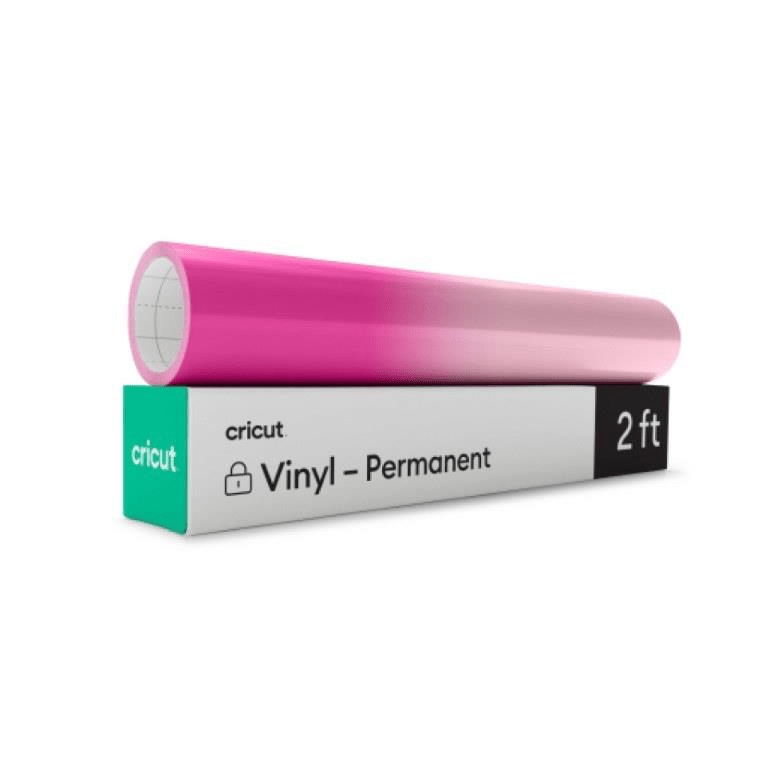 Cricut Permanent Colour Change Vinyl Heat-Activated 30.5x61cm 1-sheet Magenta to Light Pink 2009587