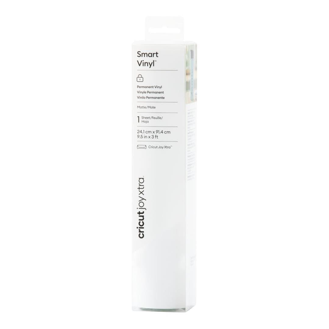Cricut Joy Xtra Smart Vinyl Permanent 24.1x91.5cm 1-sheet White 2010377