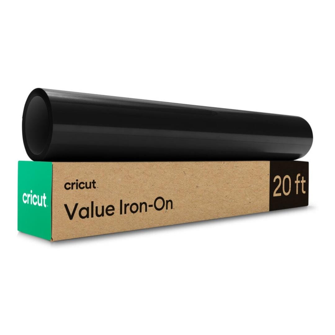 Cricut Value Iron-On Vinyl 30.5cmx6.1m 1-sheet Black 2010893