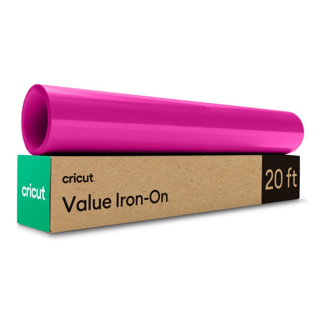 Cricut Value Iron-On Magenta 12 in x 20 ft Roll 2011125
