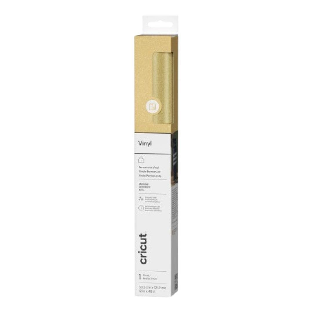 Cricut Shimmer Vinyl 30x120cm 1-sheet Gold 2011346