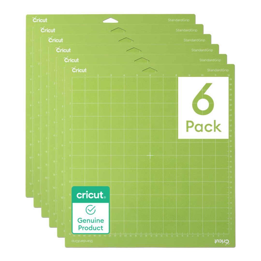 Cricut Standard Grip Mat 30.5cmx30.5cm 6-pack 2012130