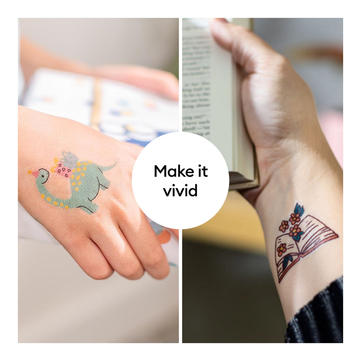 Cricut Printable Temporary Tattoo Sheets A4 21.6x 7.9cm 8-sheet Transparent 2012652