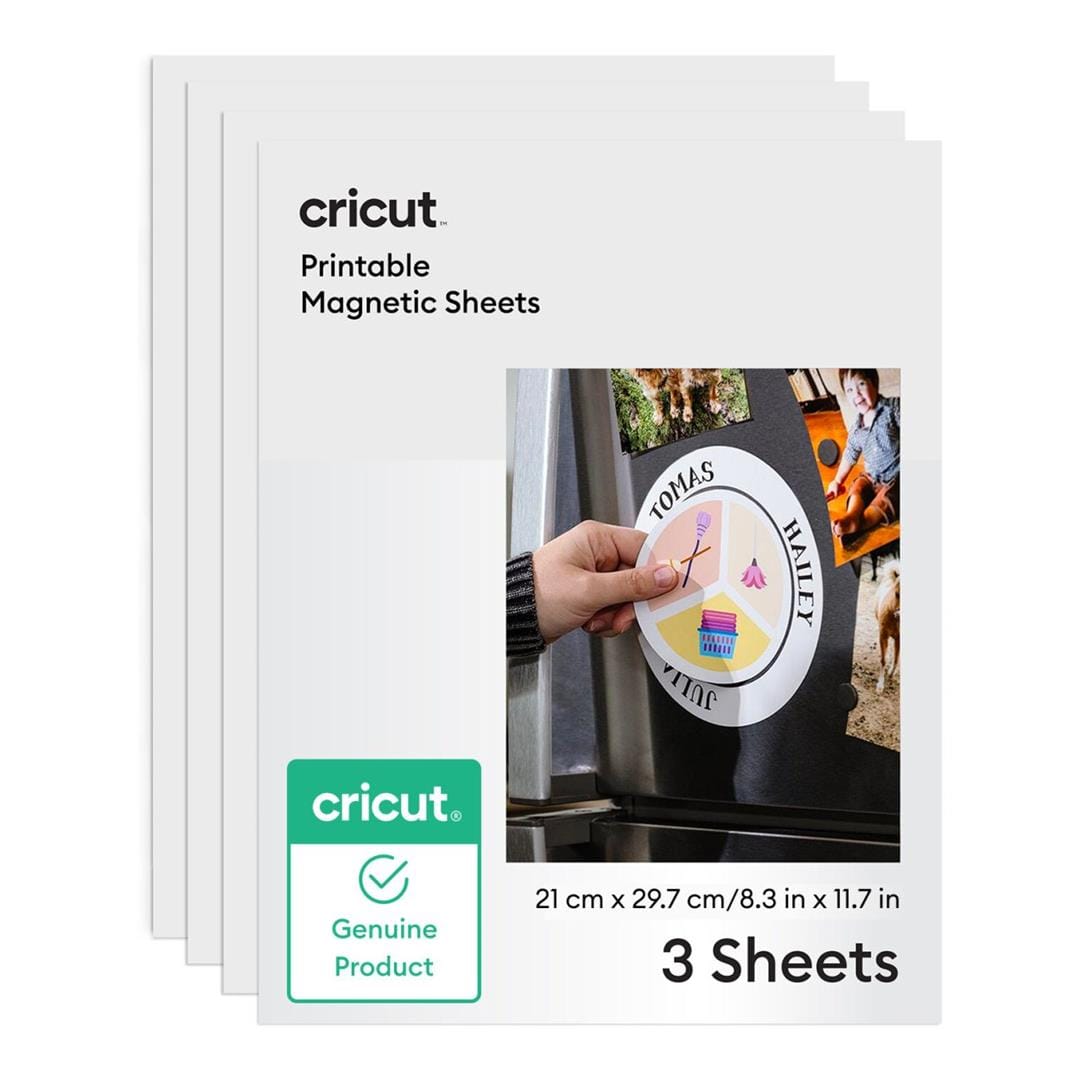 Cricut Printable Magnetic Sheets A4 3-sheet White 2012792