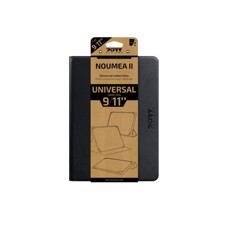 Port Noumea II 9-11-inch Black Universal Tablet Cover 201319