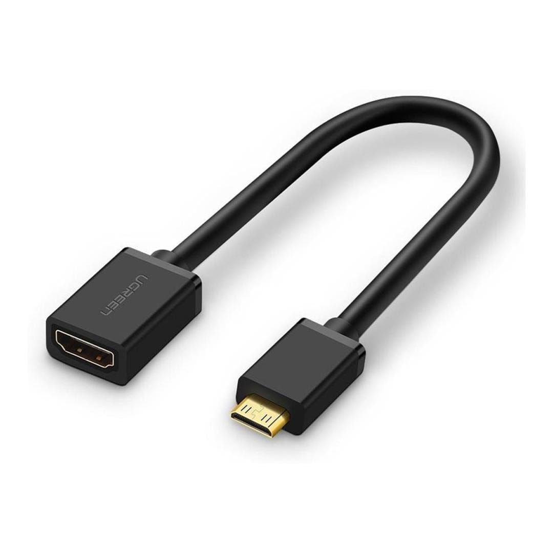 UGreen Mini HDMI Male to Female Adapter Black 20137