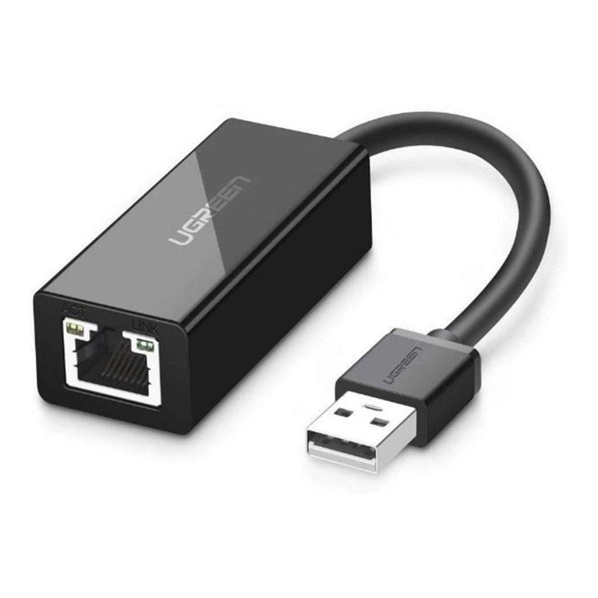 UGreen USB-A Male to RJ45 10/100Mbp/s Adapter Black 20254