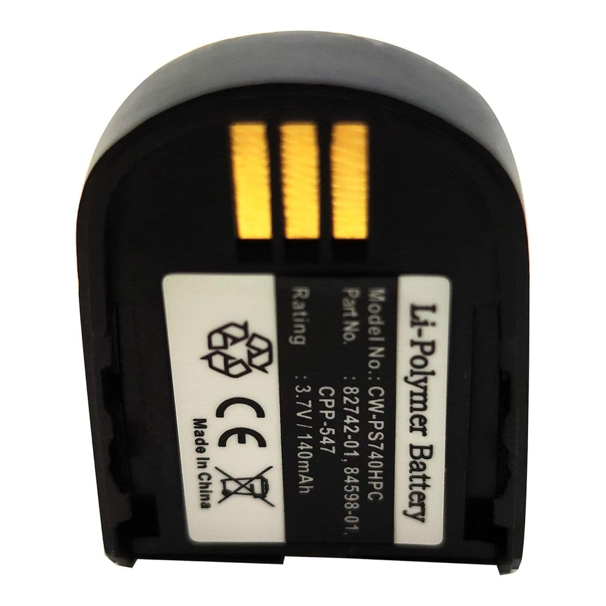 Poly 140mAh 3.7V Li-Polymer Battery 204755-01