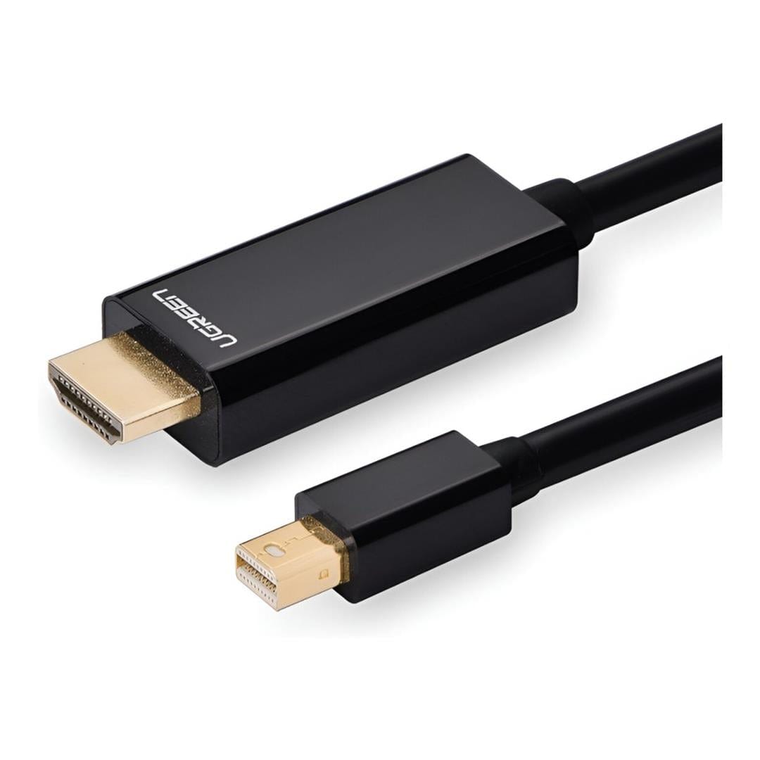 UGreen 1.5m Mini DisplayPort Male to 4K HDMI Cable Black 20848
