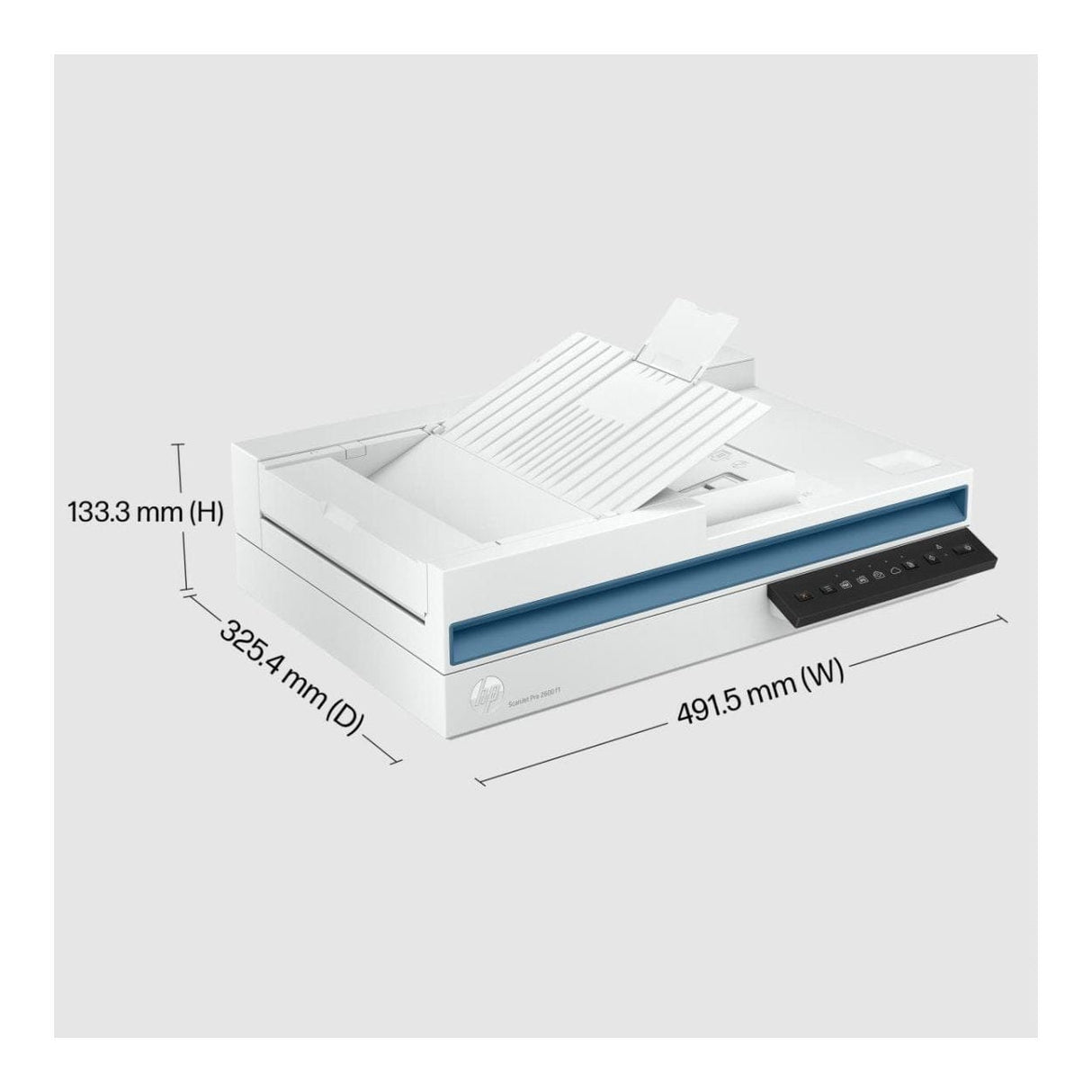 HP ScanJet Pro 2600 f1 A4 Flatbed and ADF Scanner 20G05A