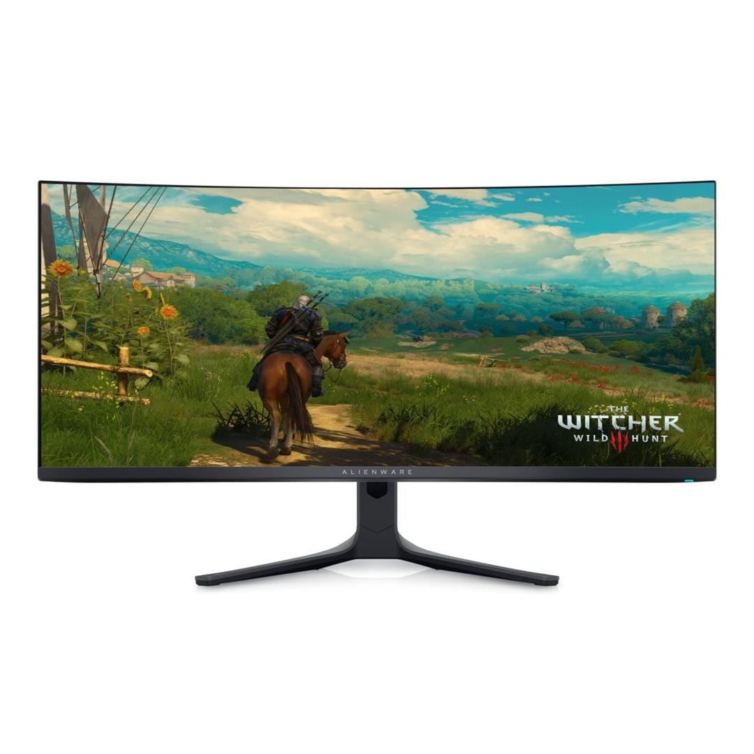 Alienware AW3423DWF 34.1-inch 3440 x 1440p WQHD 21:9 165Hz 0.1ms QD-OLED Curved Gaming Monitor 210-BFRQ