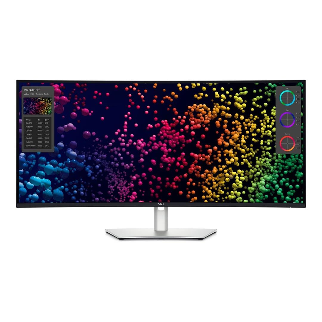 Dell UltraSharp U4025QW 40-inch 5120 x 2160p 5K WUHD 21:9 120Hz 5ms LED IPS Curved Thunderbolt Hub Monitor 210-BMDV
